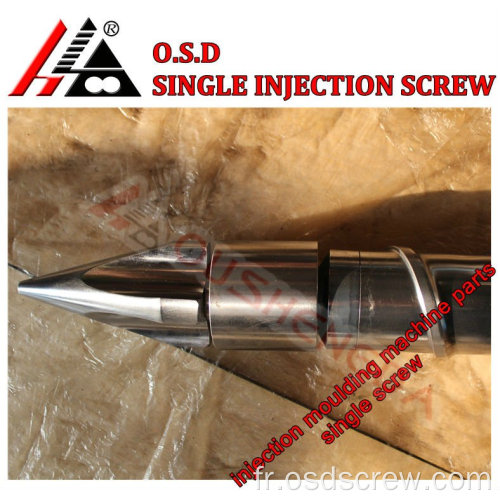 Injecteur en plastique de buse d&#39;injecteur/machine de moulage par injection de baril à vis unique en pvc